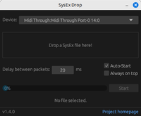 SysEx Drop